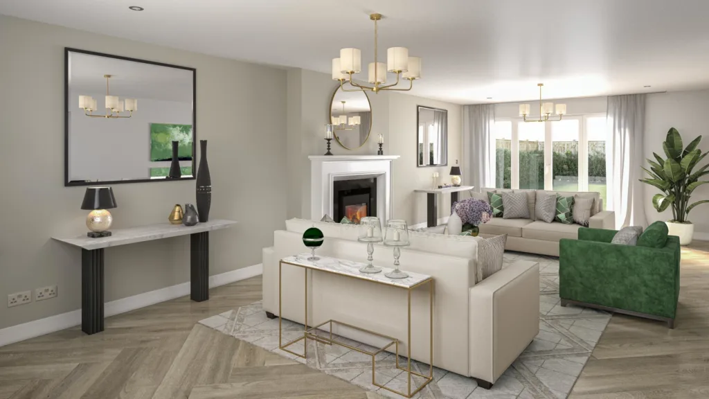 Pearson House - Living Room